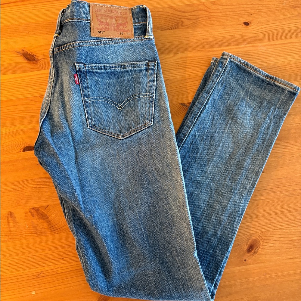 Levi's Classic 511 Straight Blue Jeans